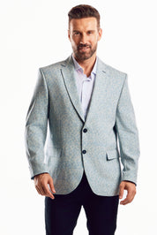 Mojito Reserve Men's Micro Chevron Print Sports Jacket