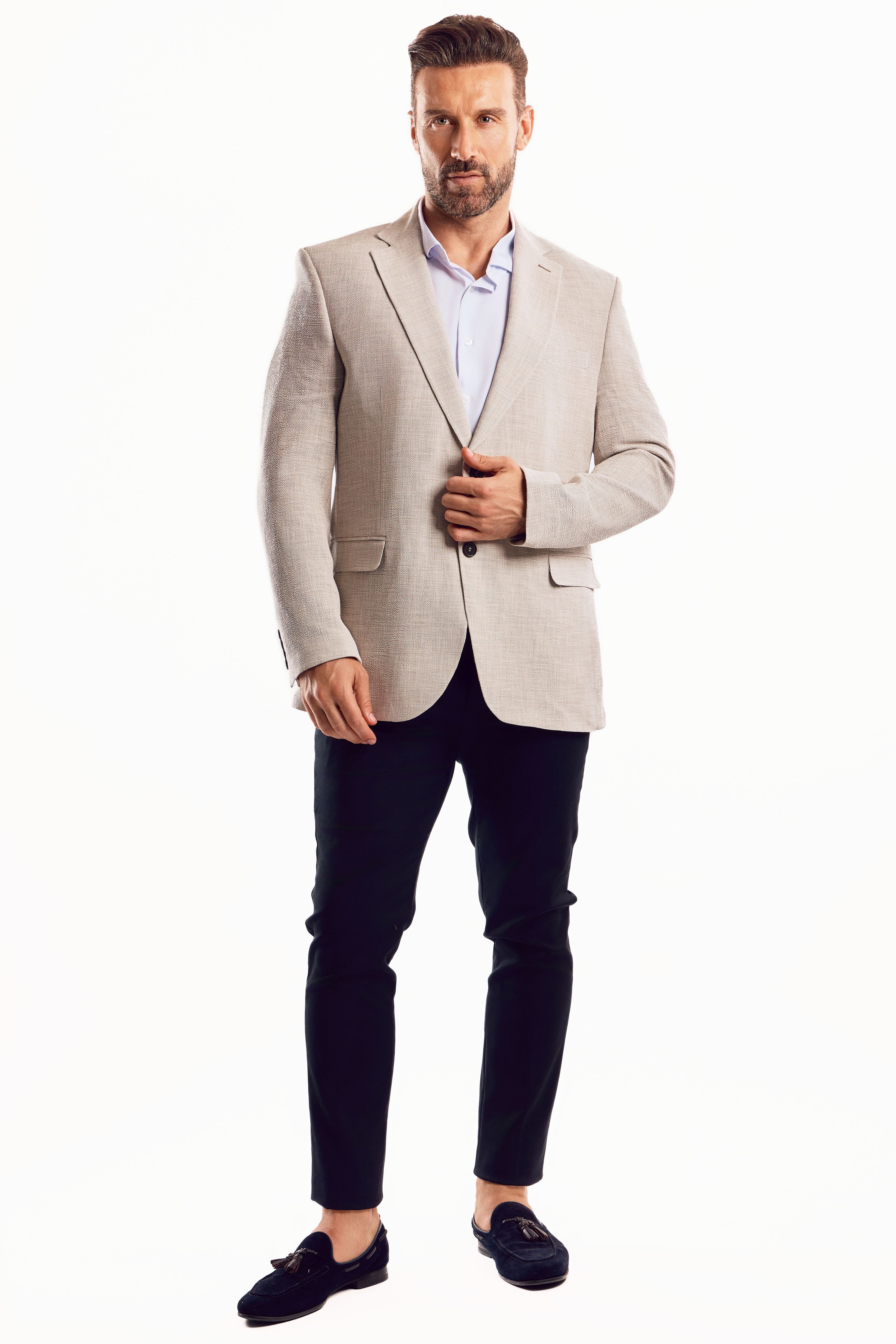 Mojito Reserve Men's Textured Weave Sports Jacket