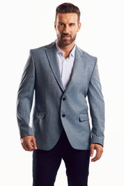 Mojito Reserve Men's Textured Knit Sports Jacket