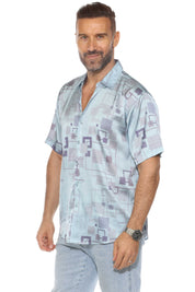 Modern Print Short Sleeve Shirt