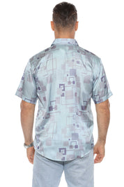 Modern Print Short Sleeve Shirt