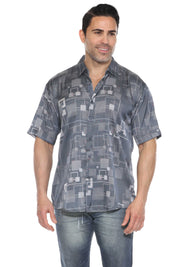 Modern Print Short Sleeve Shirt