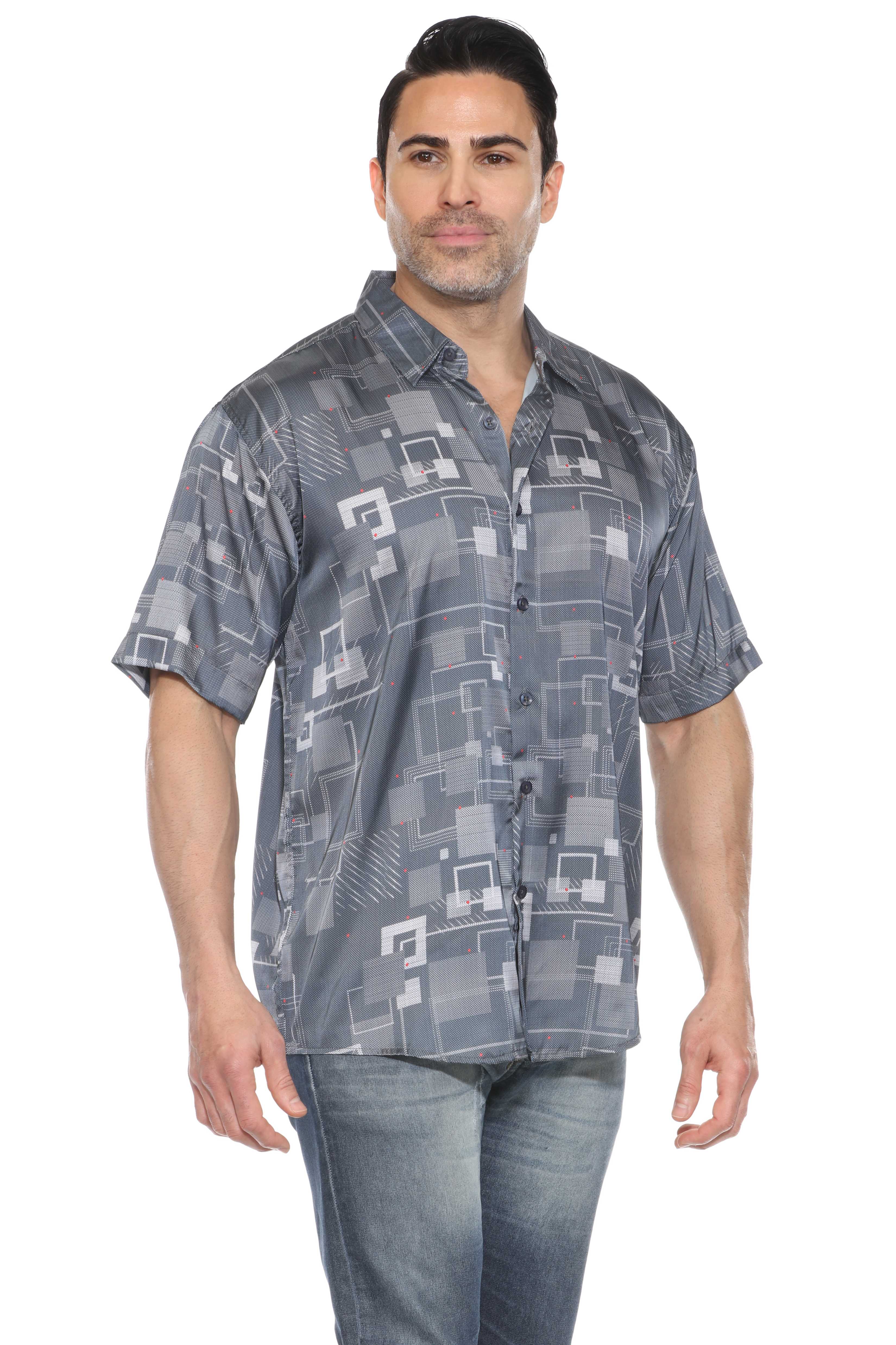 Modern Print Short Sleeve Shirt