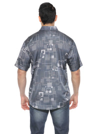 Modern Print Short Sleeve Shirt