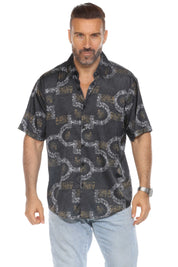 Modern Print Short Sleeve Shirt