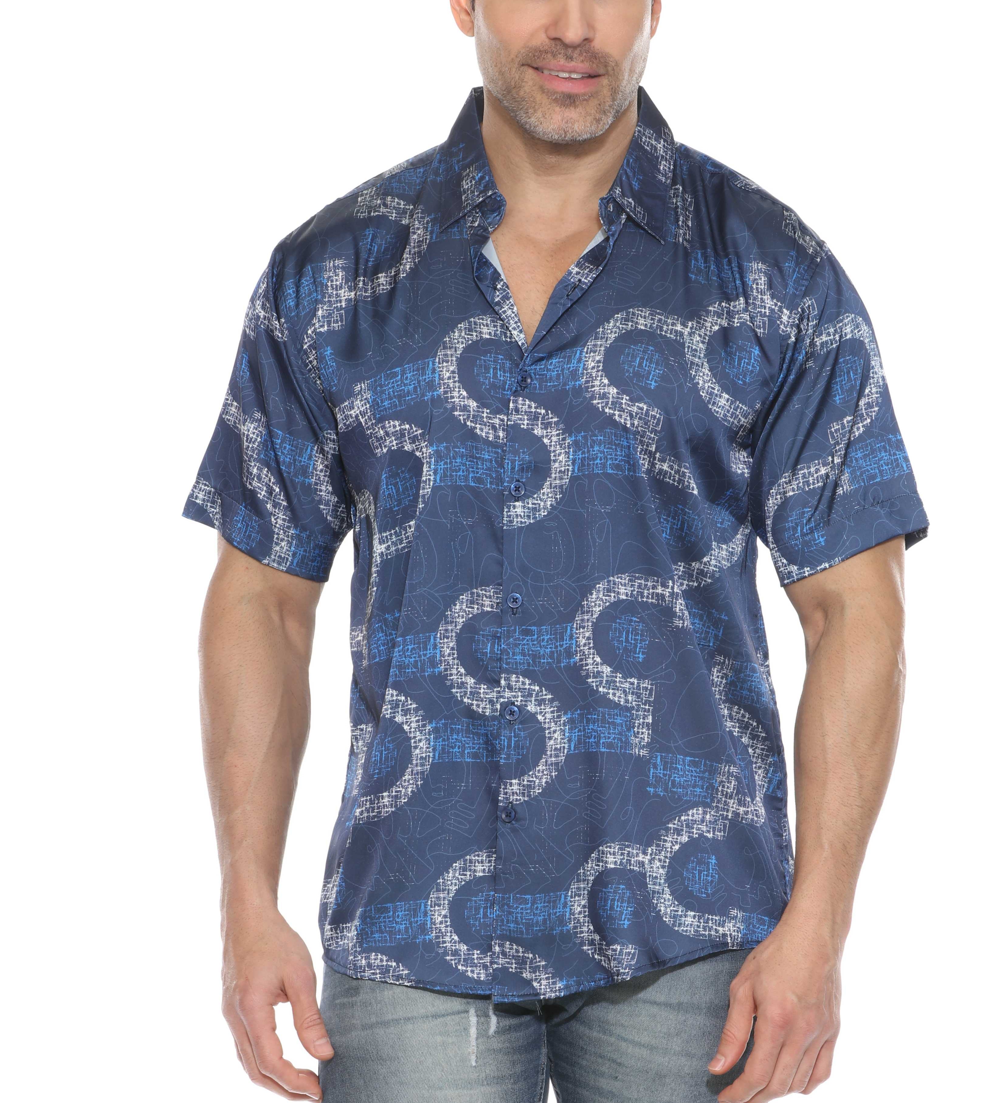 Modern Print Short Sleeve Shirt