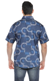 Modern Print Short Sleeve Shirt