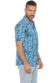 Modern Print Short Sleeve Shirt