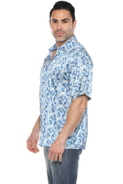 Modern Print Short Sleeve Shirt