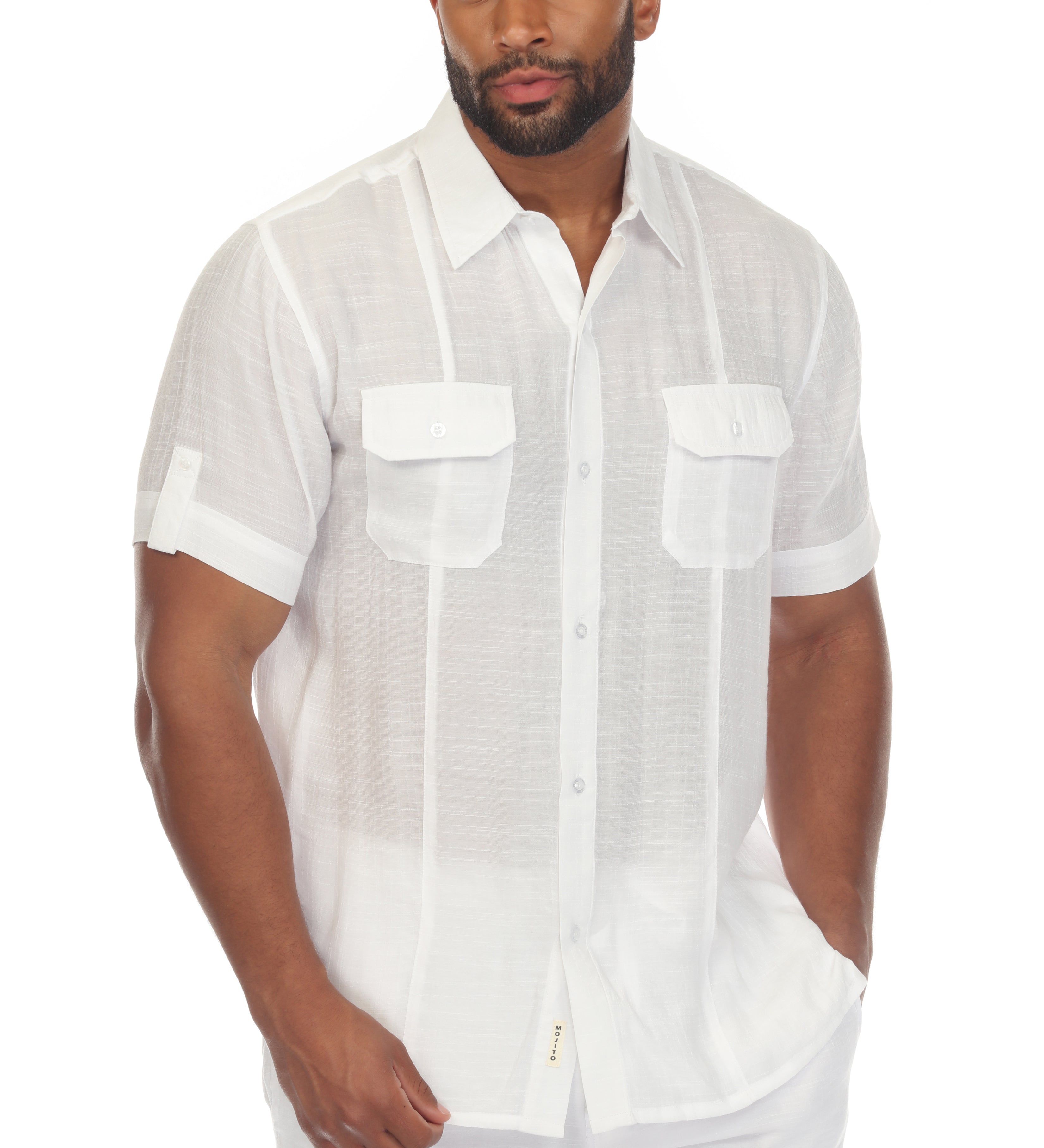 Short Sleeve Beach Button Down