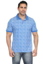 Casual Stylish Textured Polo Shirt