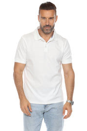 Casual Stylish Textured Polo Shirt