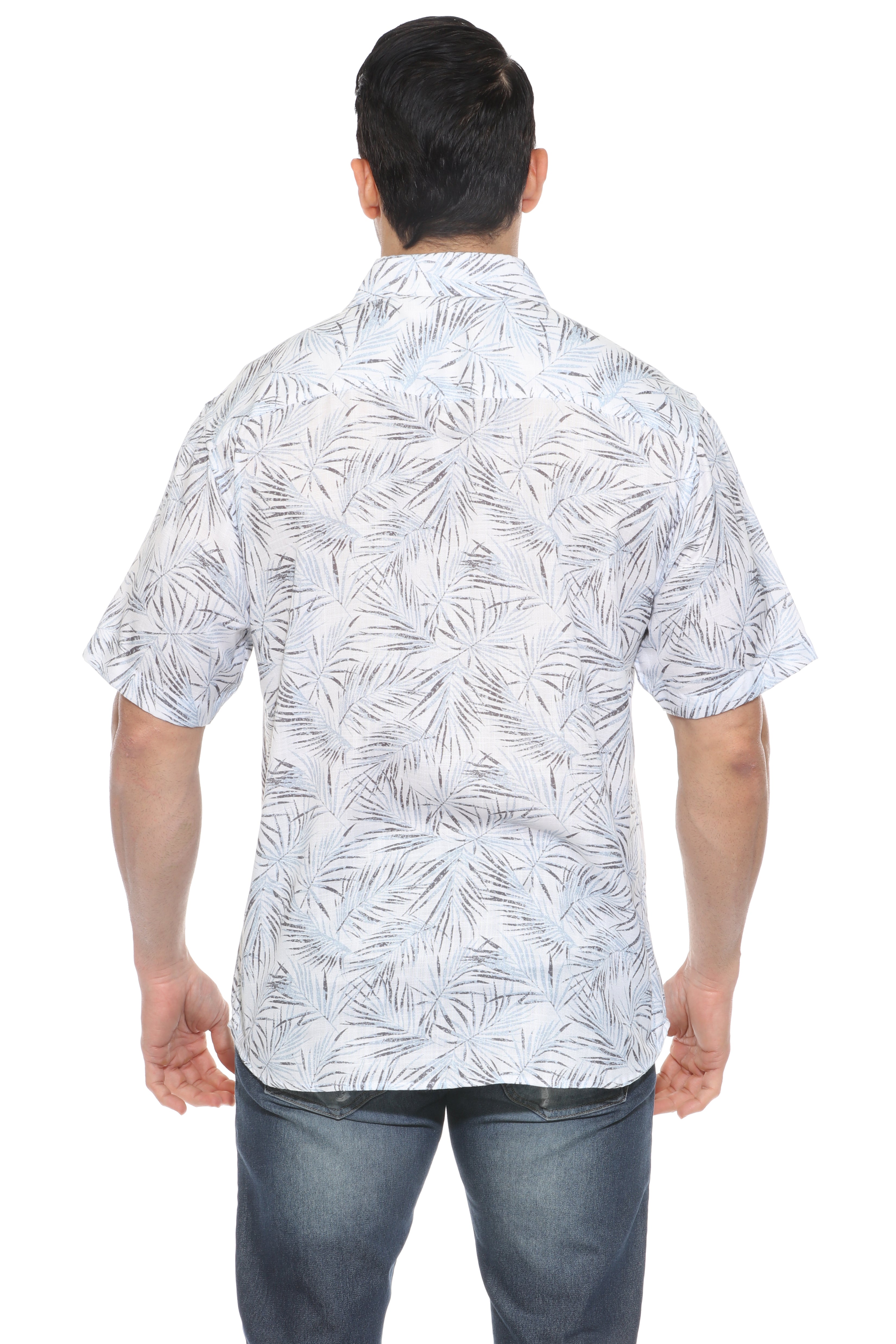 Casual Modern Print Short Sleeve Shirt