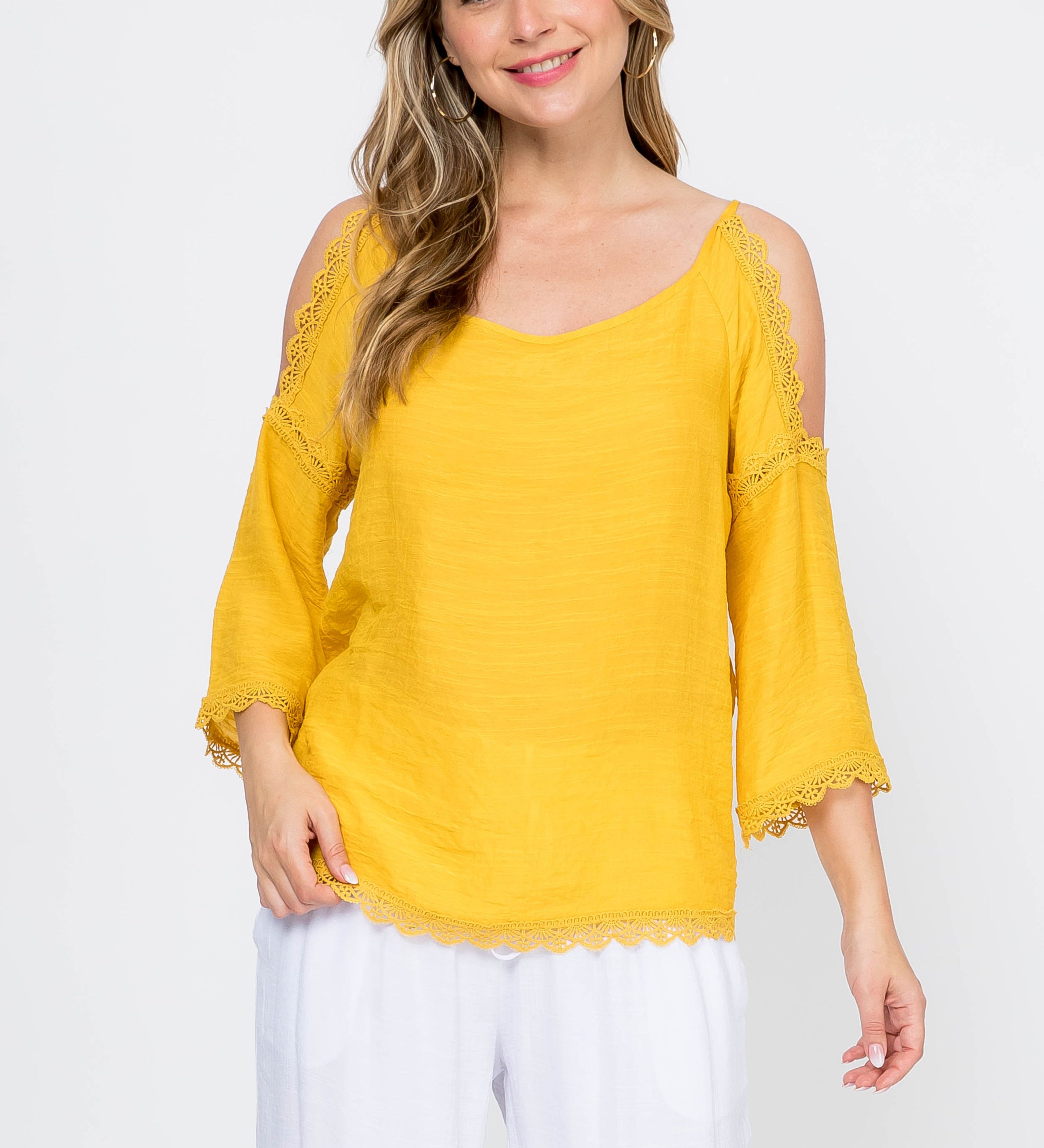 4 Sleeve Tunic Top - Mojito Collection - Vacation Clothing, Women's Clothing, Women's Resort Wear, Women's Top