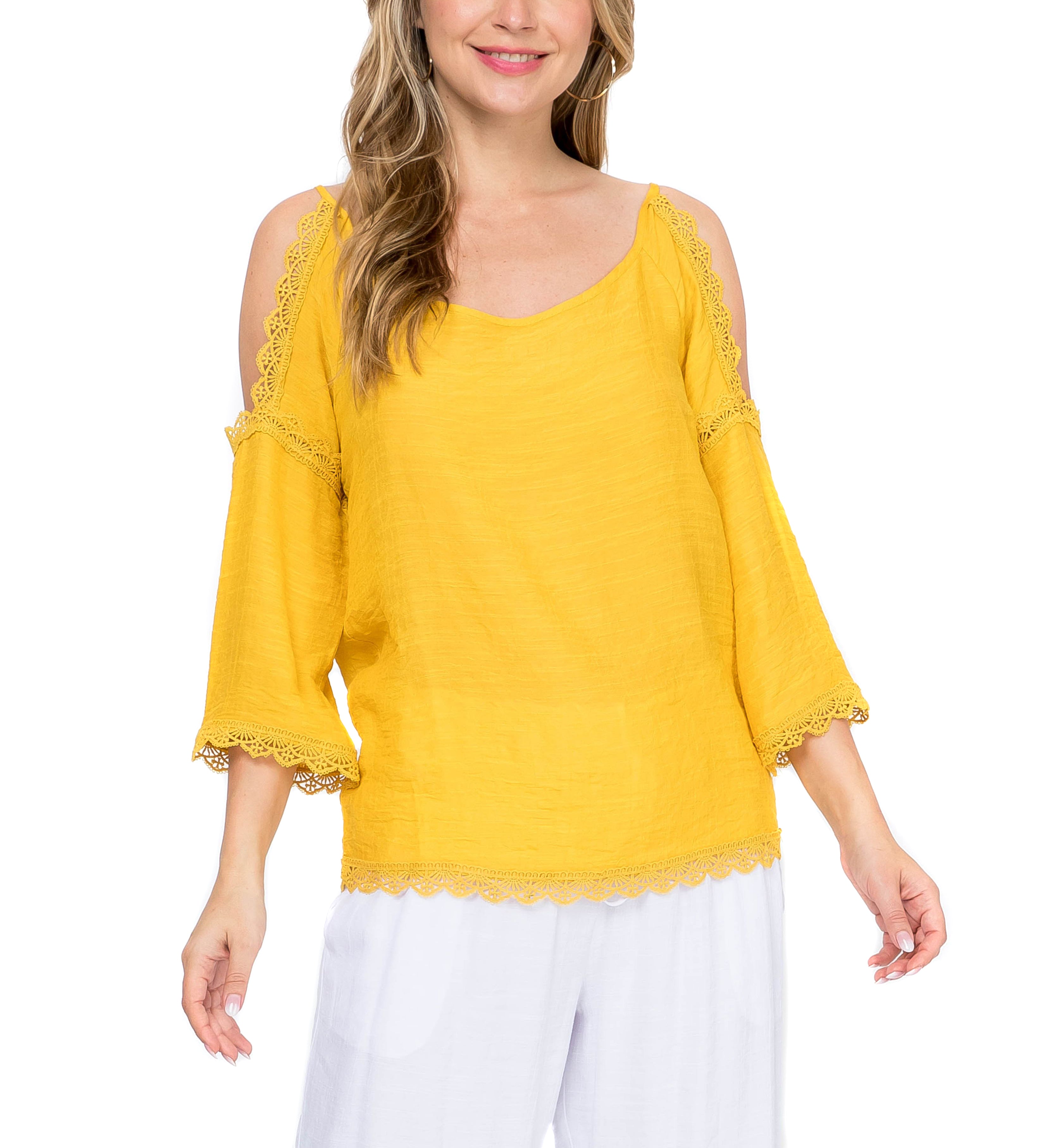 4 Sleeve Tunic Top - Mojito Collection - Vacation Clothing, Women's Clothing, Women's Resort Wear, Women's Top